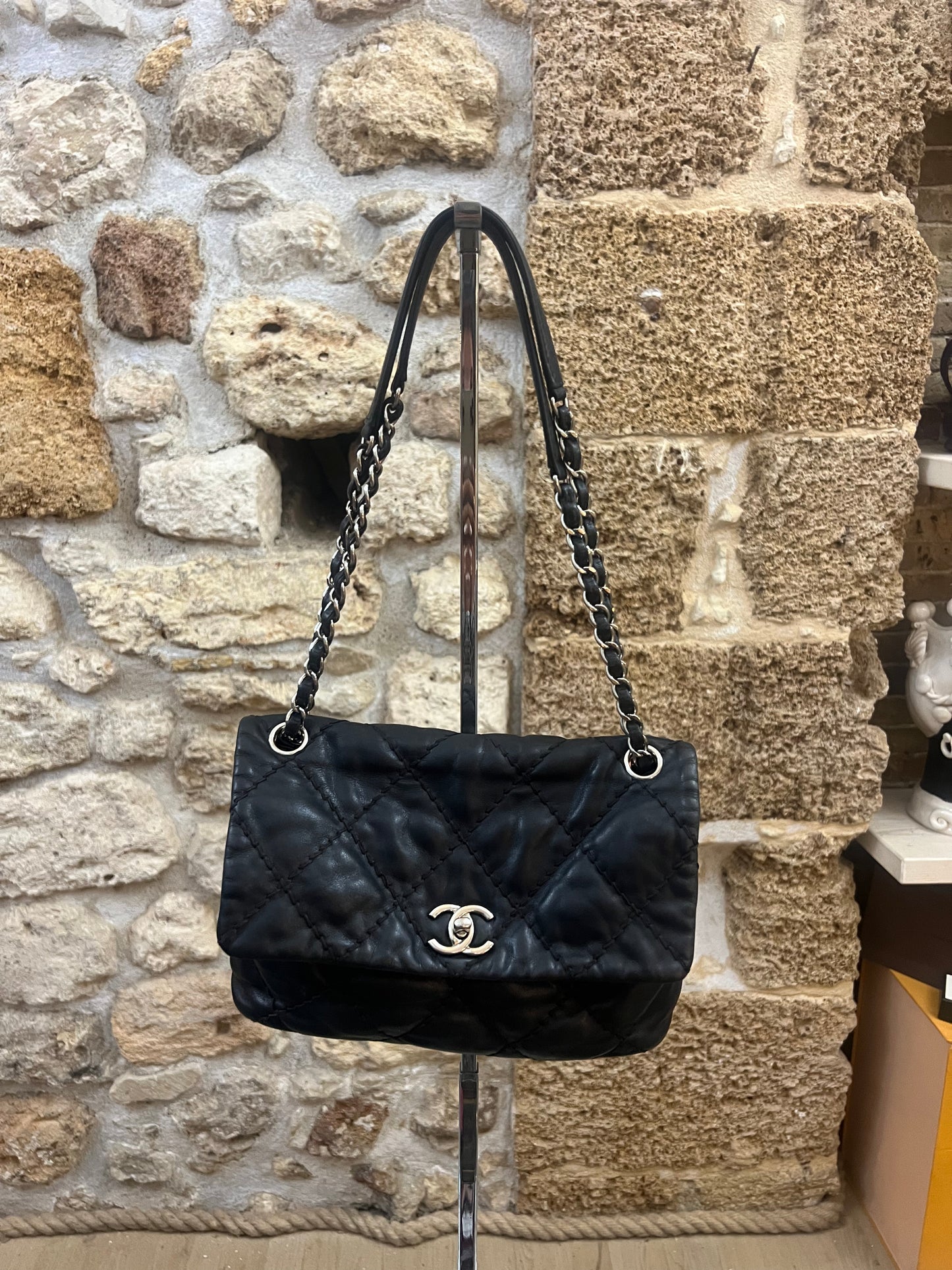 CHANEL WILD STITCH IN LEATHER